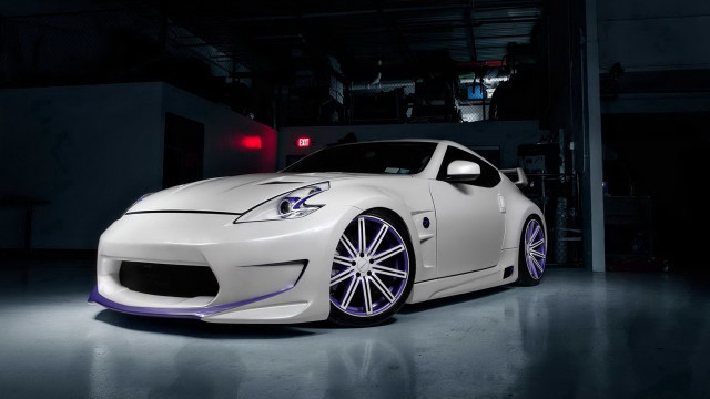 White sports car garage red #6 free wallpaper - medium preview image