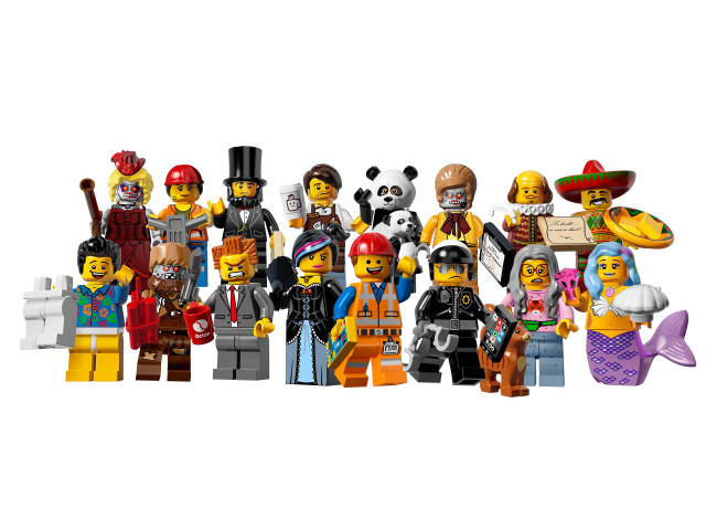 Lego group standing row sign free wallpaper - medium preview image