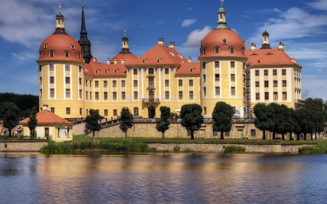 Romantic architecture cityscape clock tower free wallpaper - medium preview image