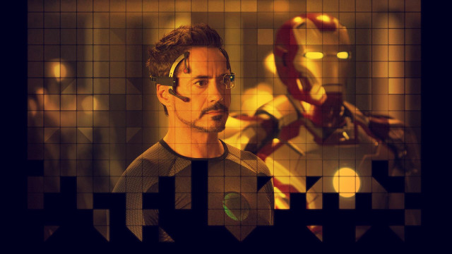 Man sci fi hands beard free wallpaper - medium preview image