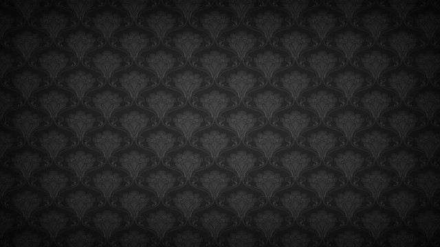 Black wallpaper floral pattern side free wallpaper - medium preview image