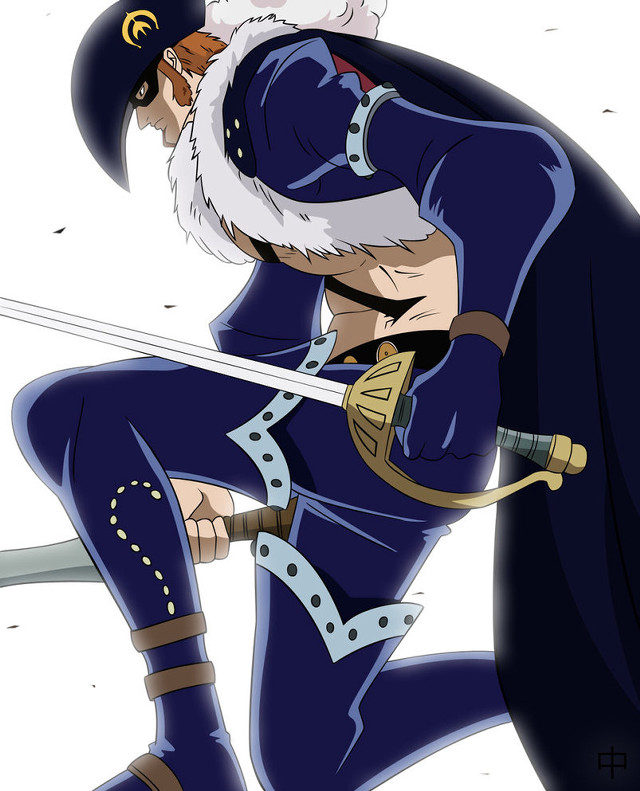 Man blue outfit sword hat free wallpaper - medium preview image
