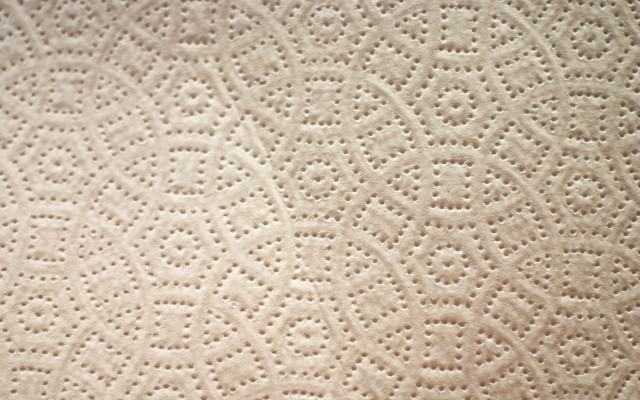 White textured circles dots mingei free wallpaper - medium preview image