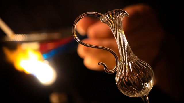 Blown vase fire flame magic free wallpaper - medium preview image