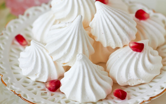 Meringue cherries rococo food photography free wallpaper - medium preview image