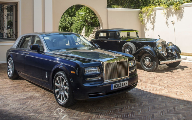 Rolls royce building gate round free wallpaper - medium preview image