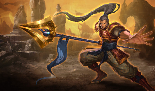 Man sword shield cave rocks free wallpaper - medium preview image