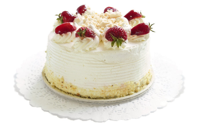 Strawberry berry rococo cake cream free wallpaper - medium preview image
