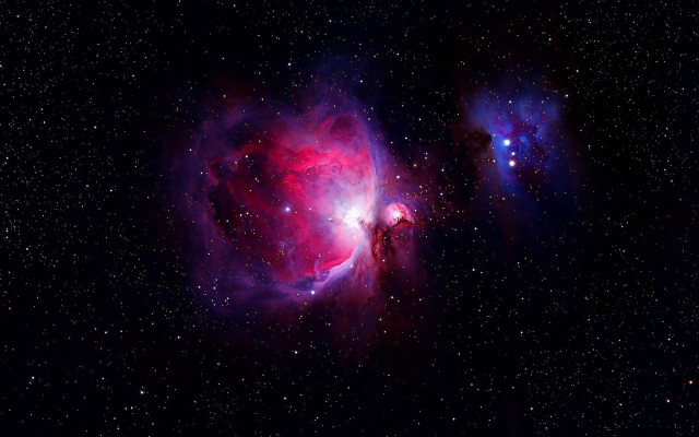Large star cluster space astronaut free wallpaper - medium preview image