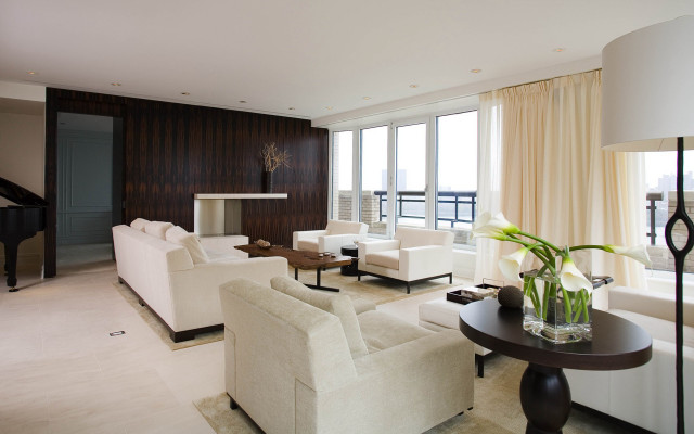 Living room piano couch chair free wallpaper - medium preview image