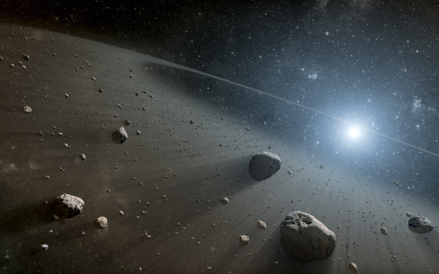 Space rocks brightlight shootingstar distantobject free wallpaper - medium preview image