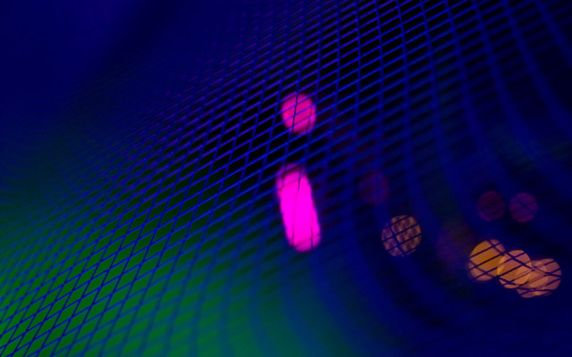 Colorful heart hologram fence fishnets free wallpaper - medium preview image