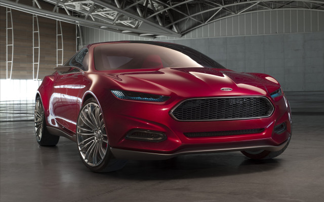 Red car garage roof rack free wallpaper - medium preview image