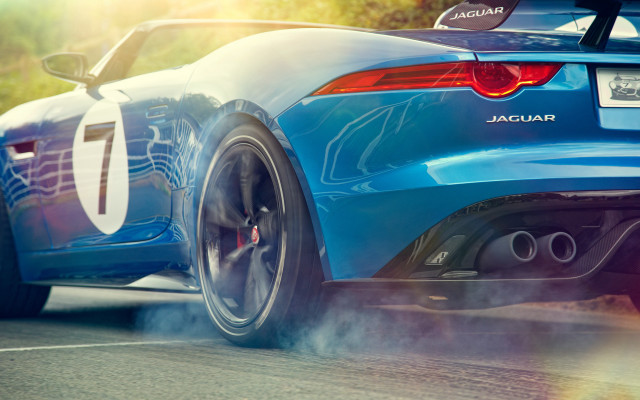 Blue sports car driving smoke free wallpaper - medium preview image