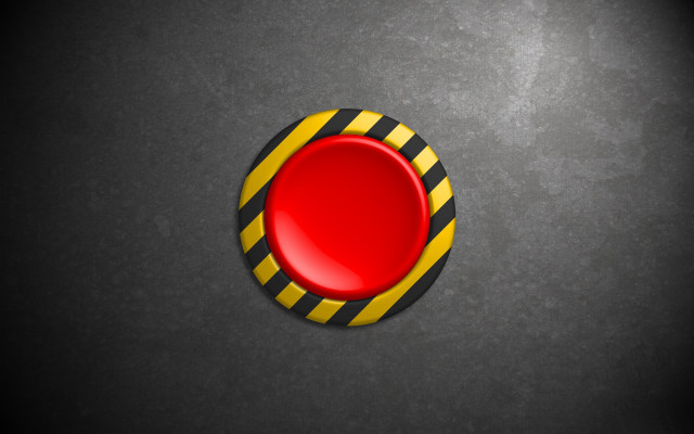 Red button black yellow stripe #2 free wallpaper - medium preview image
