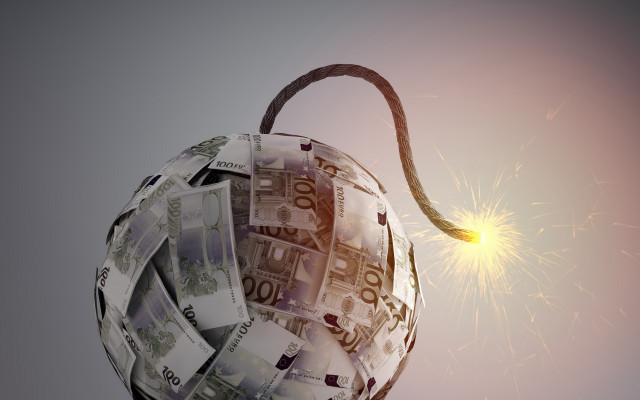 Money ball sparkler gradient light free wallpaper - medium preview image