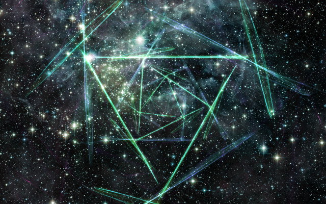 Space starfield holography sacredgeometry androidjones free wallpaper - medium preview image