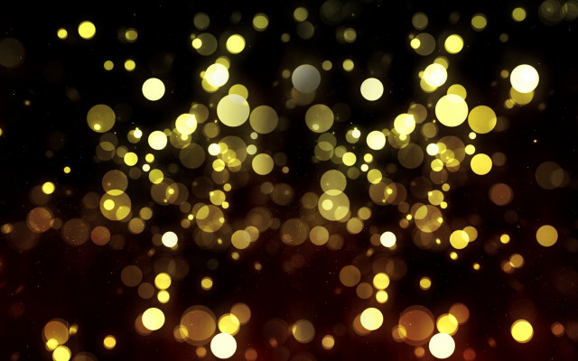 Blurry lights night sky holography free wallpaper - medium preview image