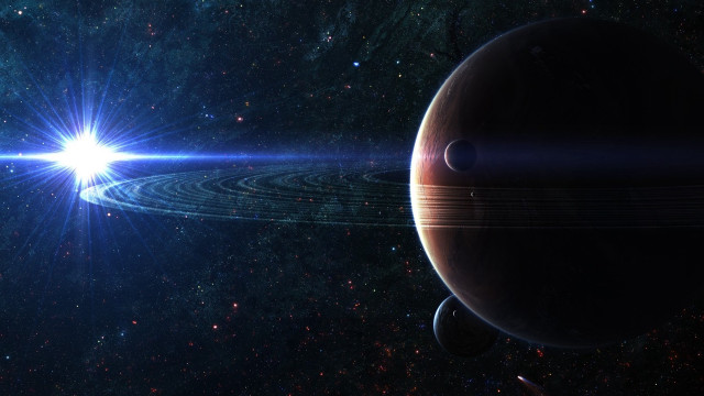 Planet star background bright light free wallpaper - medium preview image