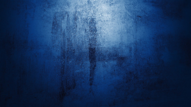 Blue wall black clock light free wallpaper - medium preview image