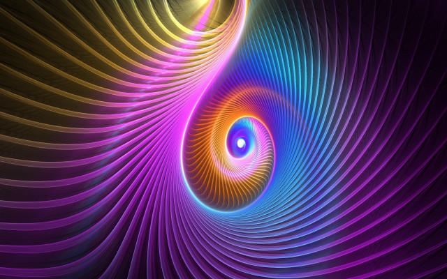 Psychedelic spiral airbrush eye fireworks free wallpaper - medium preview image