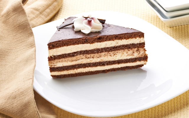 Cake plate fork napkin superflat free wallpaper - medium preview image
