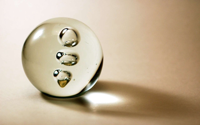 White object three holes table free wallpaper - medium preview image
