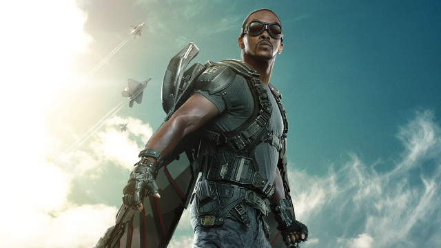 Military man plane clouds afrofuturism free wallpaper - medium preview image