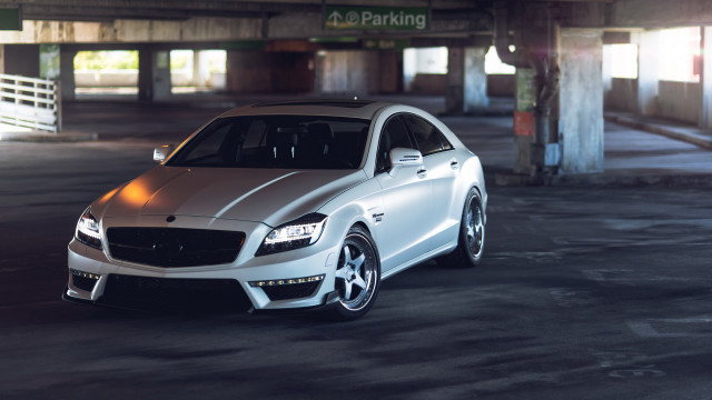 White car parking garage meter #4 free wallpaper - medium preview image