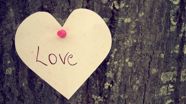 Paper heart tree love moon free wallpaper - medium preview image
