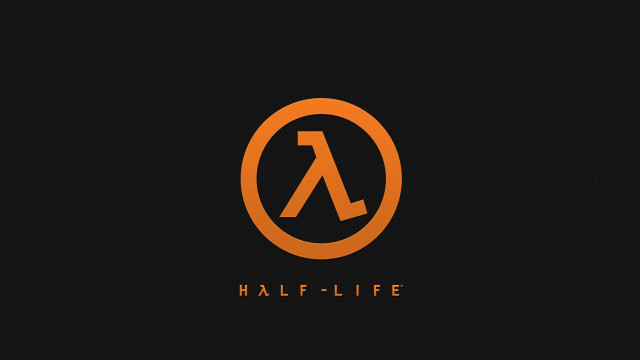 Black orange logo lettera halflife free wallpaper - medium preview image