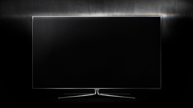 Black television silver frame dark #2 free wallpaper - medium preview image