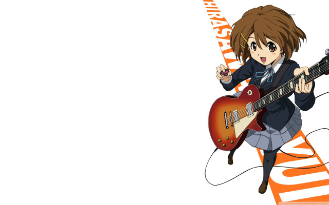 Girl guitar microphone sign background free wallpaper - medium preview image