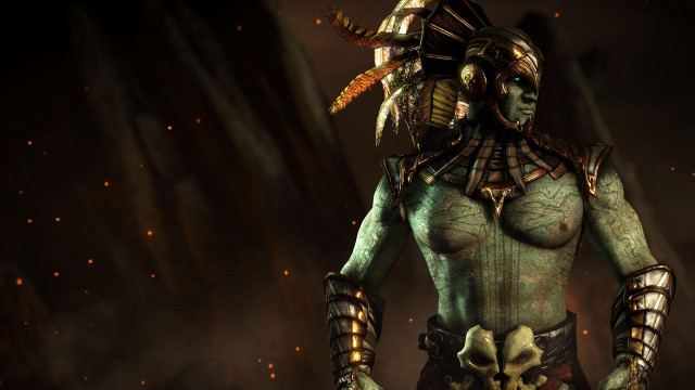 Woman horned head mask face free wallpaper - medium preview image