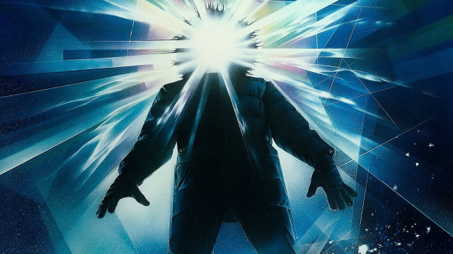 Explosive man futuristic space poster free wallpaper - medium preview image