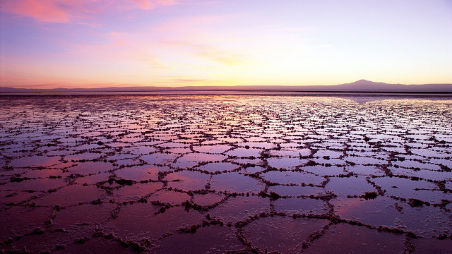 Sunset water clouds landscape sky free wallpaper - medium preview image