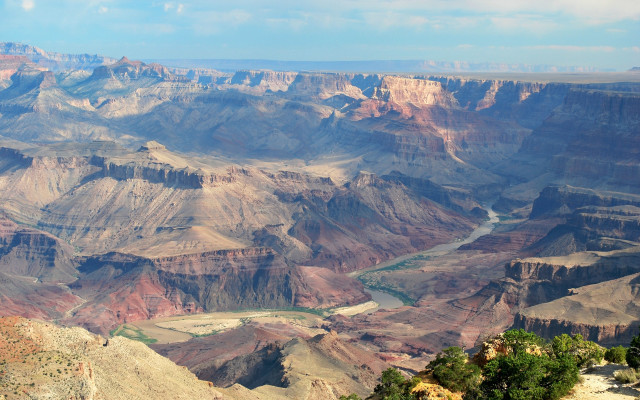 Canyon river sky clouds hudson free wallpaper - medium preview image
