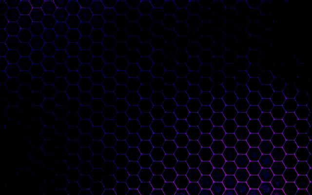 Black purple hexagon pattern red free wallpaper - medium preview image