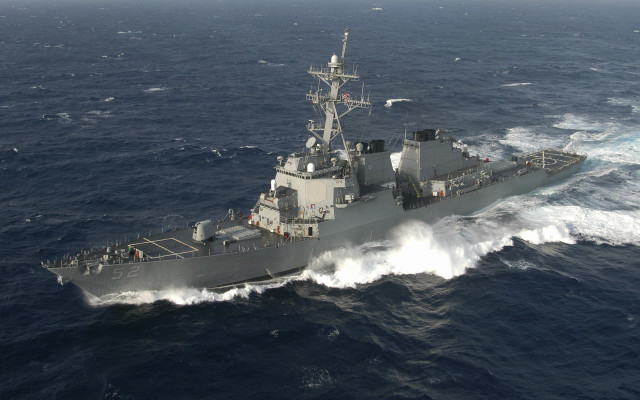 Large gray ship ocean people #3 free wallpaper - medium preview image