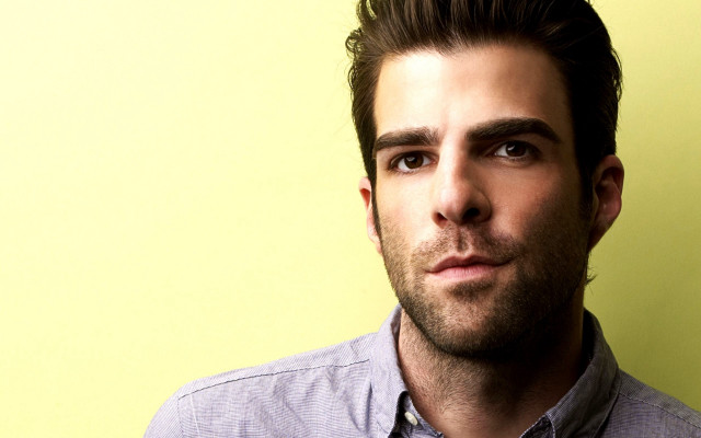 Man beard tie pose yellow free wallpaper - medium preview image