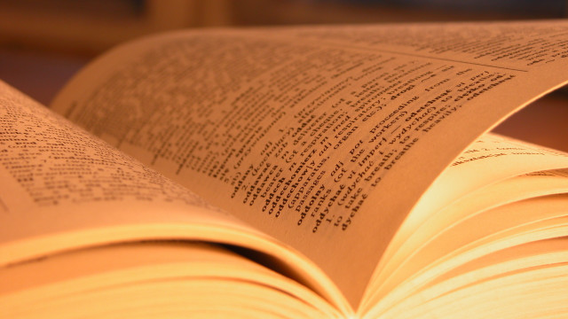 Book marked open storybook table free wallpaper - medium preview image
