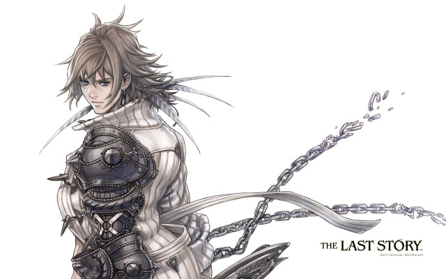 Man armor sword chain holding free wallpaper - medium preview image