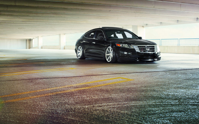 Black car parking garage meters free wallpaper - medium preview image