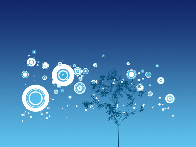 Tree bubbles blue sky plant free wallpaper - medium preview image