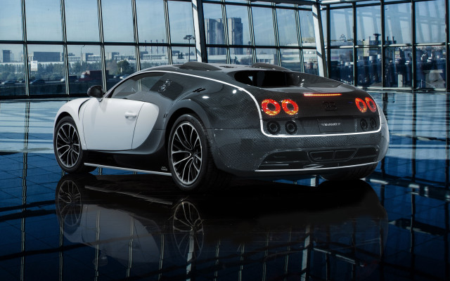 Bugatti cityscape photorealism detailed 3d free wallpaper - medium preview image