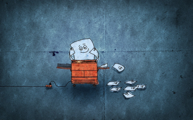 Cartoon character chair money night free wallpaper - medium preview image