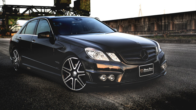Black mercedes benz 3d render #3 free wallpaper - medium preview image