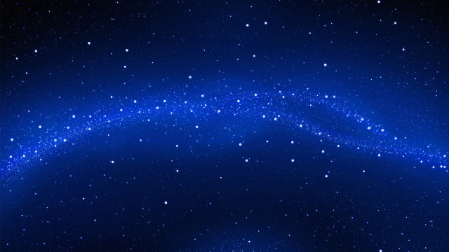 Blue stars lightning aurora space free wallpaper - medium preview image