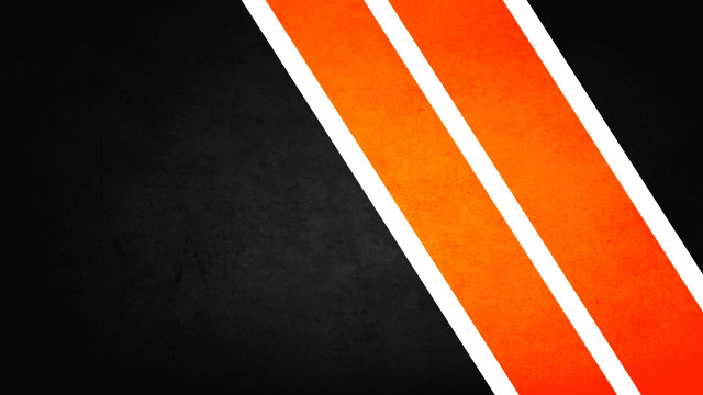 Black orange striped white stripe free wallpaper - medium preview image