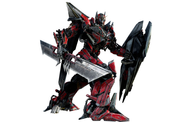 Robot sword cybernetics mecha precisionism free wallpaper - medium preview image